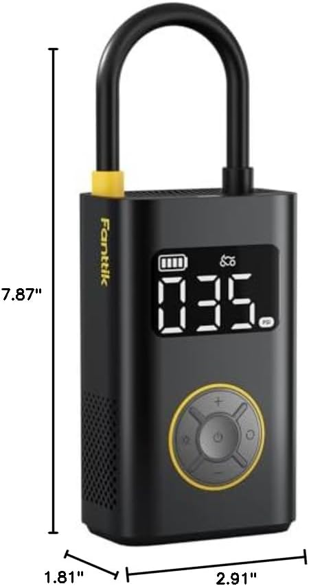 X9 Pro Portable Tire Inflator – 150 PSI, Fast Inflation, Digital Pressure Gauge & Auto Shut-Off