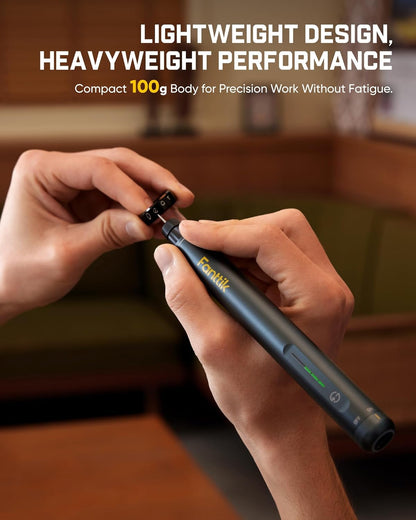 F2 Master Engraving Pen – 5-Speed Rechargeable Engraver with 20 Bits for Wood, Metal, Glass & Plastic