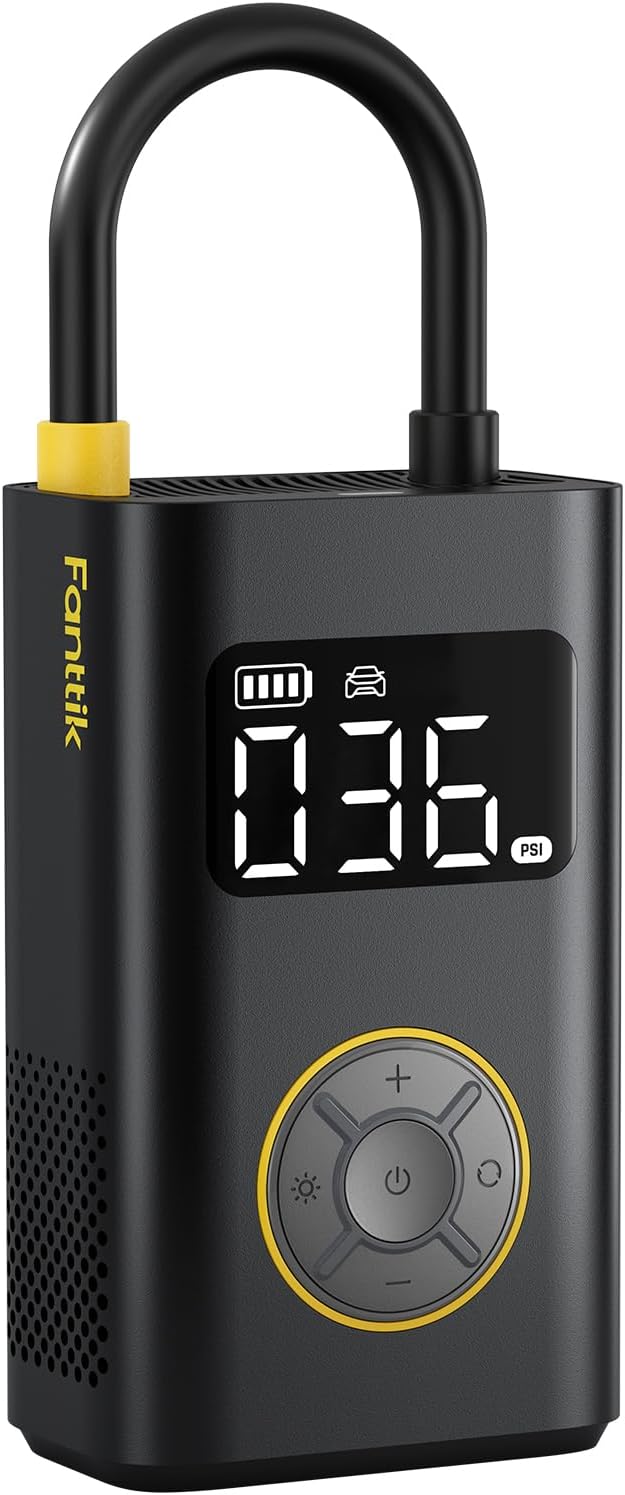 X9 Pro Portable Tire Inflator – 150 PSI, Fast Inflation, Digital Pressure Gauge & Auto Shut-Off
